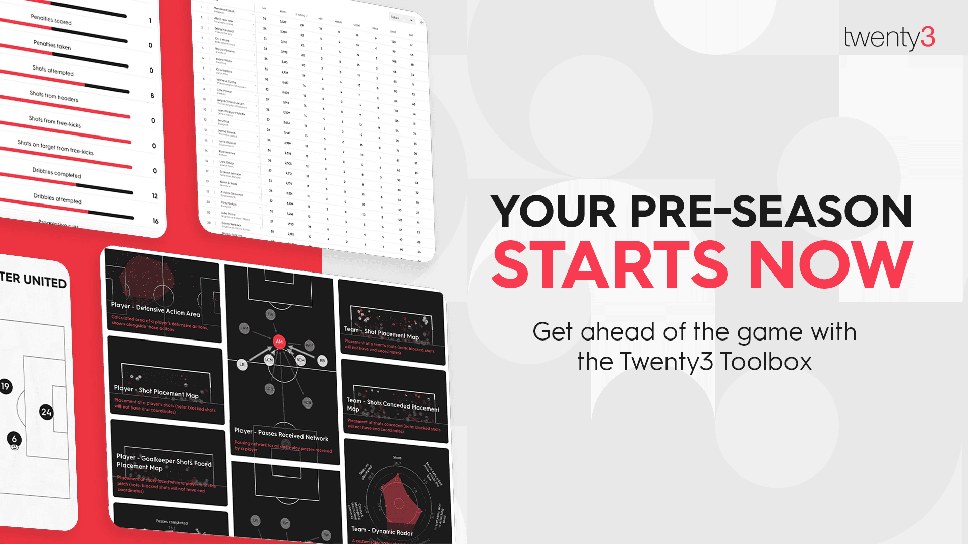 Your pre-season starts now: Get ahead of the game with the Twenty3 Toolbox
