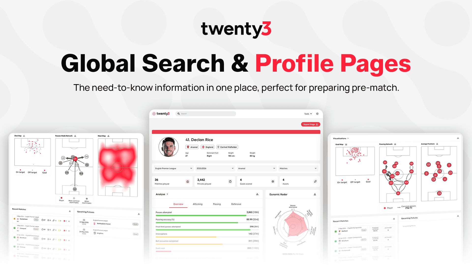 Twenty3 launch new Global Search & Profile Pages ahead of 2026 World Cup